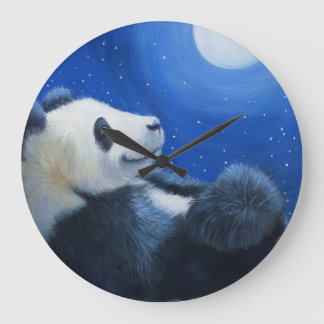 Tai Shan under Måne Stor Klocka