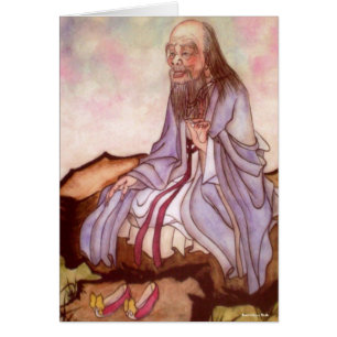 Tai Shang Lao Jun Card Hälsningskort