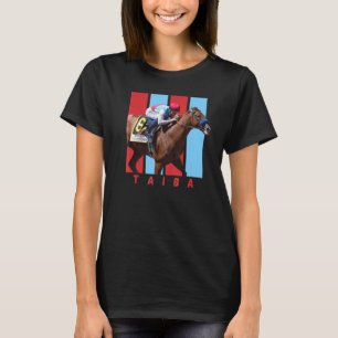 Taiba Tävla Thoroughborn Del Mar Santa Anita T Shirt