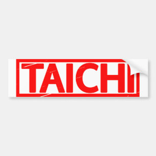 Taichi Frimärke Bildekal