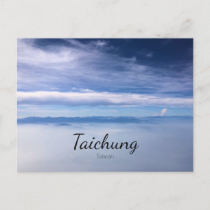 Taichung Himmelska bergen Souvenir Vykort