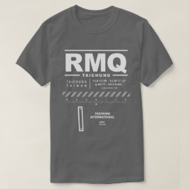 Taichung Internationell flygplats RMQ T Shirt