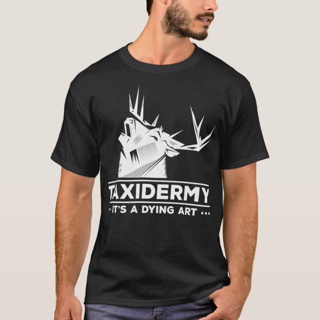 Taidermist Eat Ssov Taidermy T Shirt (Framsida)