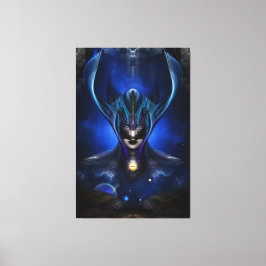 Taidushan Sai Shadow Blue Kanvastryck