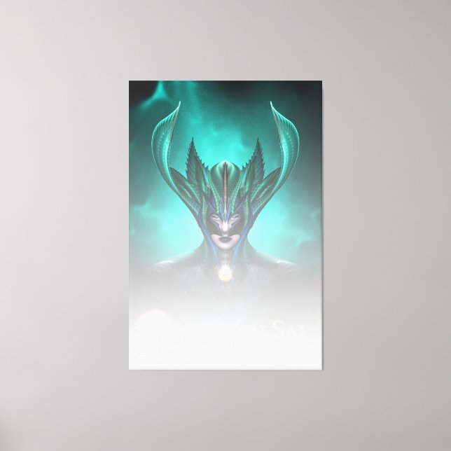 Taidushan Sai Shadow Blue TELGR Kanvastryck (Framsida)