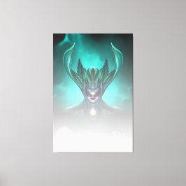 Taidushan Sai Shadow Blue TELGR Kanvastryck