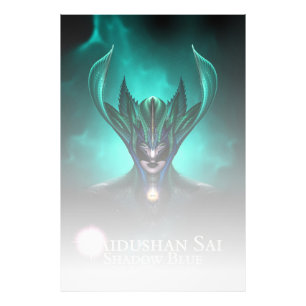 Taidushan Sai Shadow Blue TELGR Photo Print Fototryck