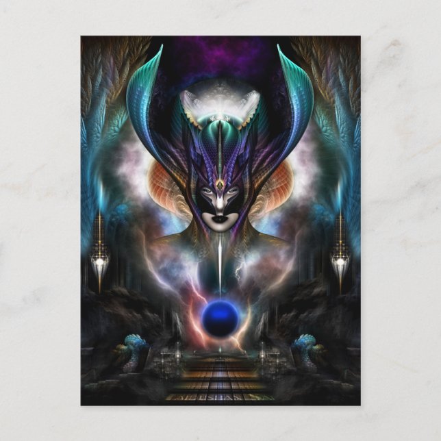 Taidushan Sai Spirit of Power WD Vykort (Framsida)