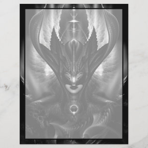 Taidushan Sai Talons of Time BlackSun Letterhead Brevhuvud