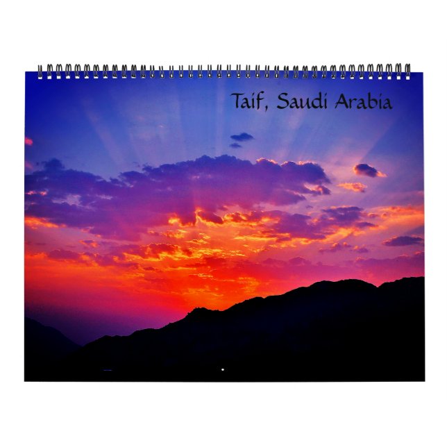 Taif Saudiarabien Kalender (Omslag)