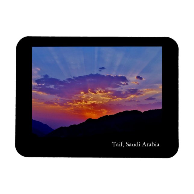 Taif, Saudiarabien Magnet (Horisontell)