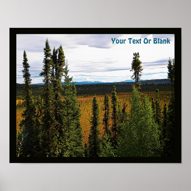 Taiga Summer Poster (Framsidan)