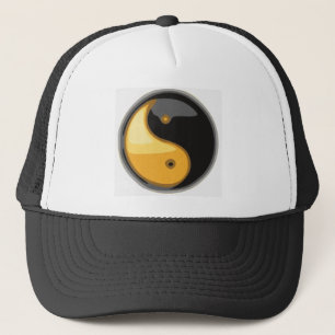 Taijitu_gult Truckerkeps