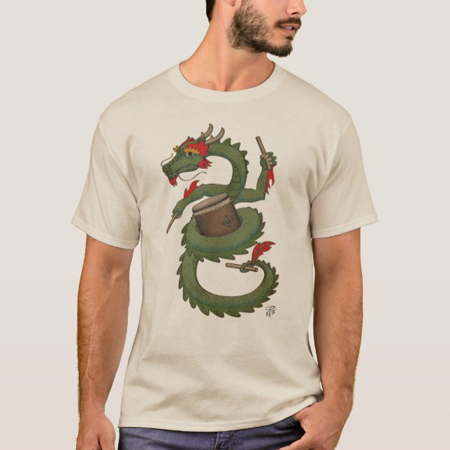 Taiko drake tee shirt (Framsida)