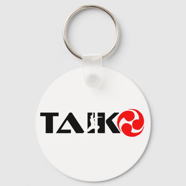 Taiko Guy (design 1) Nyckelring (Framsida)