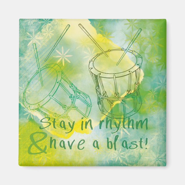 Taiko Magneet met leuke qoute Magnet (Framsidan)