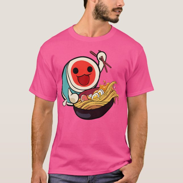 Taiko No Tatsujin - Don Chan Ramen T Shirt (Framsida)