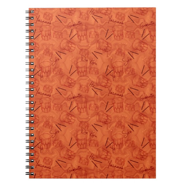 Taiko notes anteckningsbok (Framsidan)