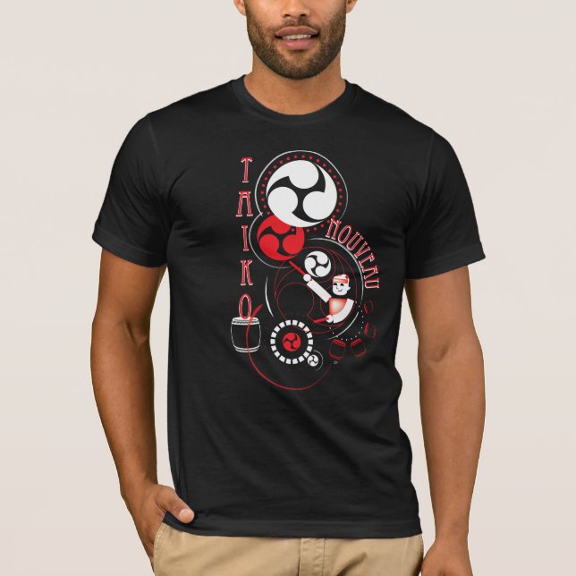 Taiko Nouveau Tee Shirt (Framsida)