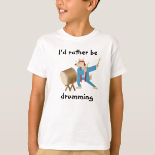 Taiko trummar den tecknad hundTaiko T Shirt