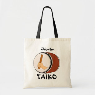 Taiko trummar japansk trumma personlig hänger lö tygkasse