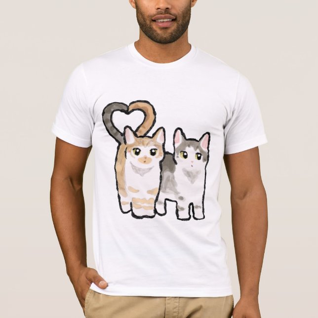 Tail of Love T Shirt (Framsida)