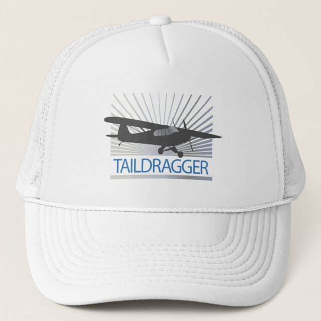 Taildragger-flygplan Truckerkeps (Framsida)