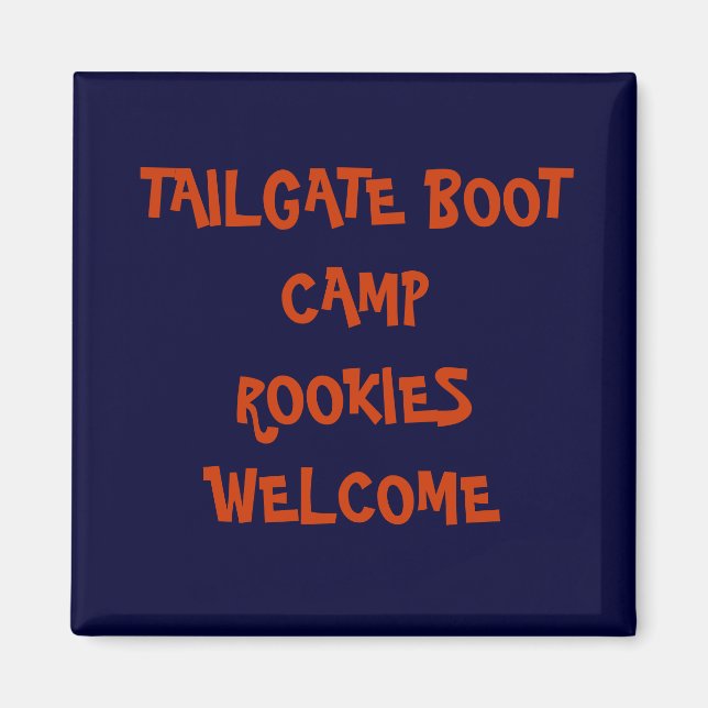 TAILGATE BOOT CAMP MAGNET (Framsidan)