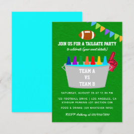 Tailgate Football Match Party Inbjudan