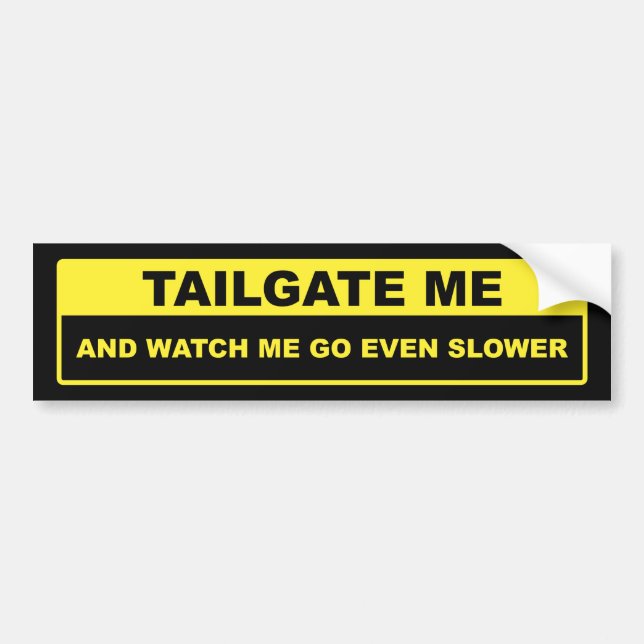 Tailgate Me Bildekal (Framsidan)