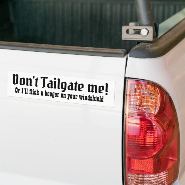Tailgate Me Bildekal (På lastbil)