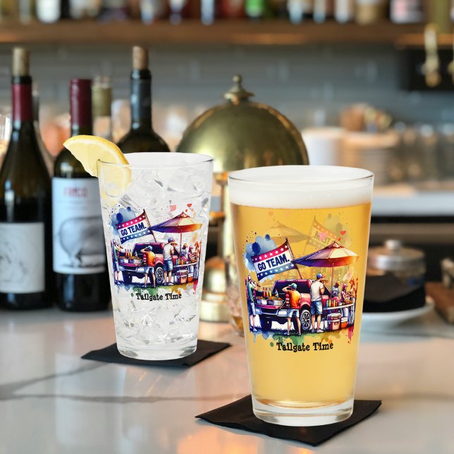 Tailgate Time Go Team Glaskopp (Tailgate Time Go Team Collection  Drink Glasses)