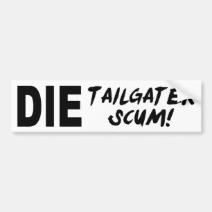 Tailgater avskum bildekal