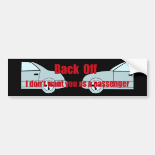 Tailgater Bumper Sticker Bildekal