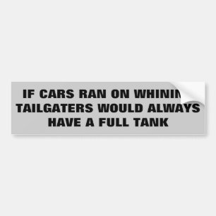 Tailgater-gnagare skulle kunna driva din bil bildekal
