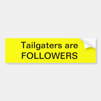 Tailgaters är ANHÄNGARE Bildekal