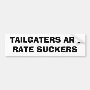 Tailgaters är klassar Suckers Bildekal