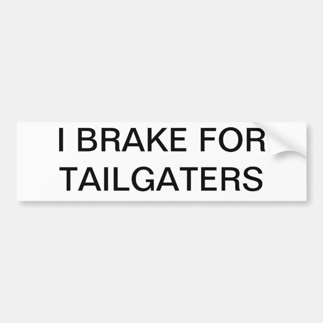Tailgaters Bildekal (Framsidan)