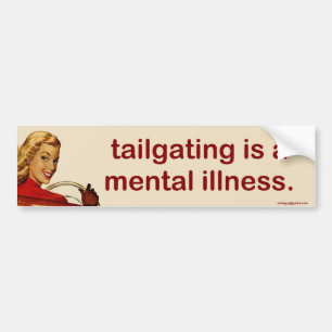 tailgating… bildekal