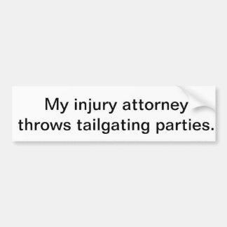 Tailgatingbildekal Bildekal