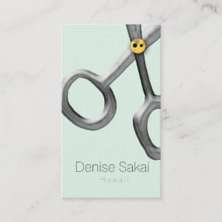 Tailor Scissors Visitkort