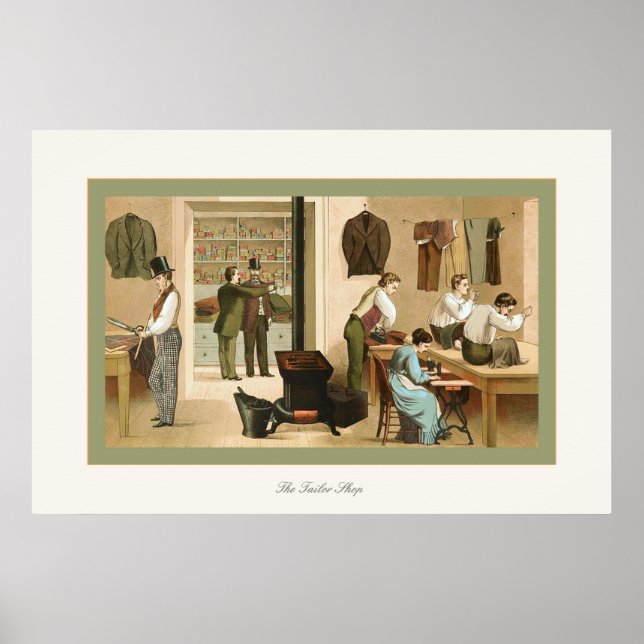 Tailor Shop Poster (Framsidan)