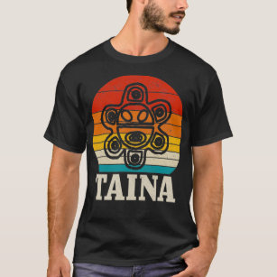 Taina Sol Vintage Puerto Rico Boricua Taino Borike T Shirt