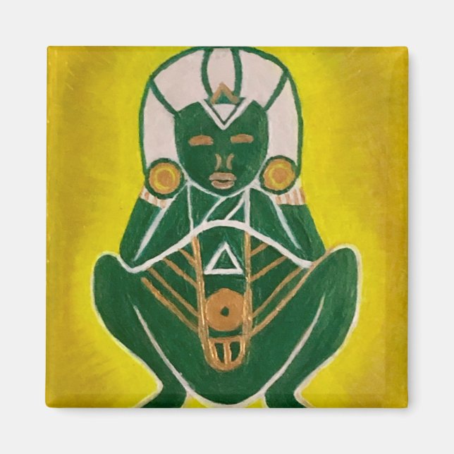 Taíno Atabey Magnet (Framsidan)