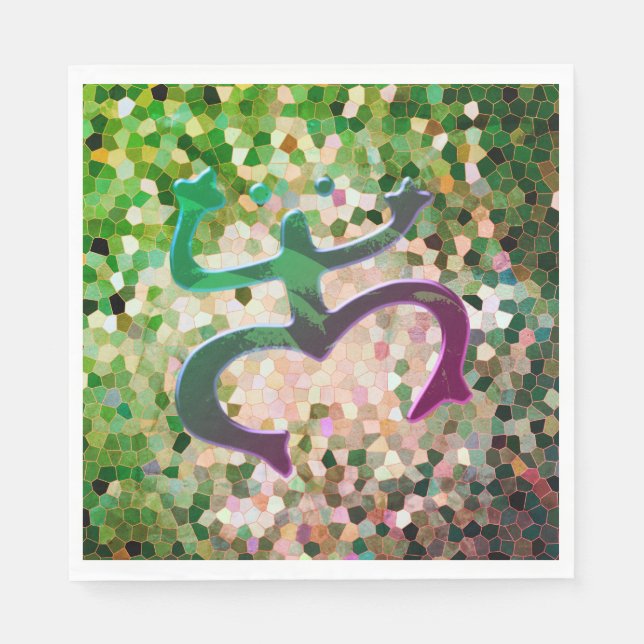 Taino Coqui Frog Pappra blöjor Pappersservett (Framsidan)