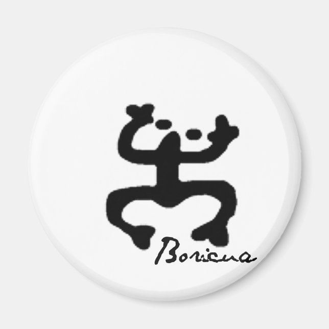 Taino Coqui Magnet (Framsidan)