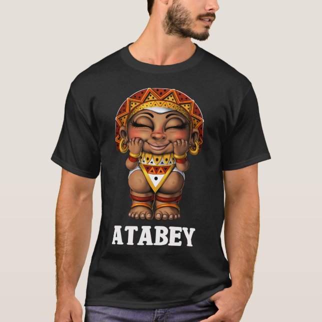 Taino Gudinnan Atabey T Shirt (Framsida)