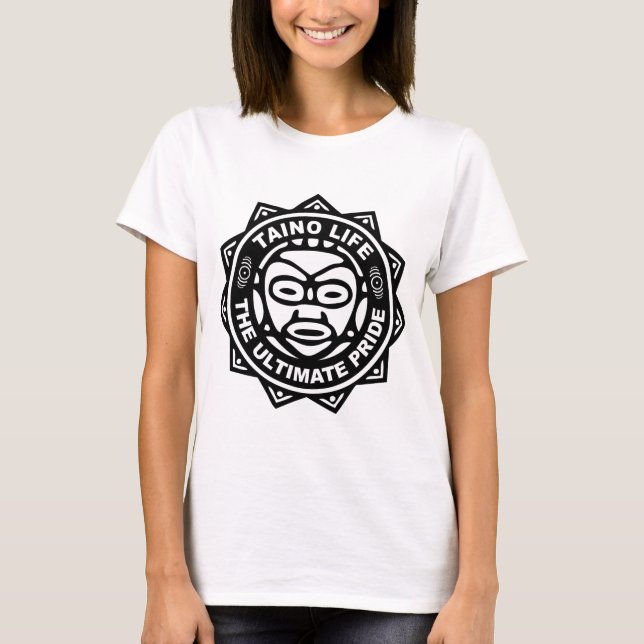 Taino livkvinna T-tröja Tee Shirt (Framsida)