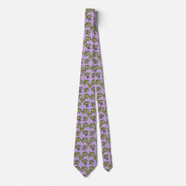 Taino Mask Tie lavender Slips