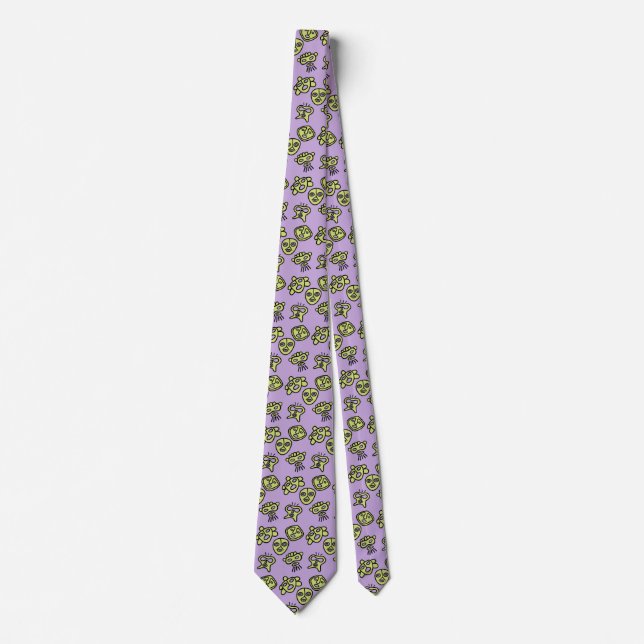Taino Mask Tie lavender Slips (Framsida)